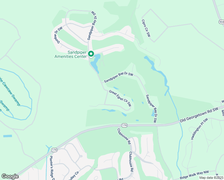 map of restaurants, bars, coffee shops, grocery stores, and more near 874 Great Egret Circle Southwest in Sunset Beach