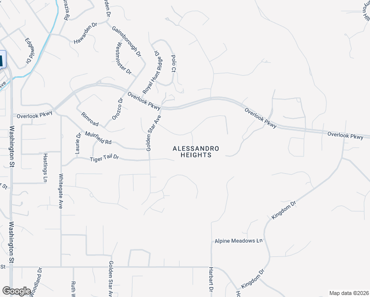map of restaurants, bars, coffee shops, grocery stores, and more near 1030 Talcey Terrace in Riverside