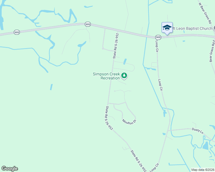 map of restaurants, bars, coffee shops, grocery stores, and more near 1400 Loop Circle in Longs