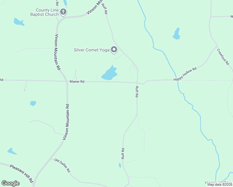 map of restaurants, bars, coffee shops, grocery stores, and more near 758 Maner Road in Rockmart