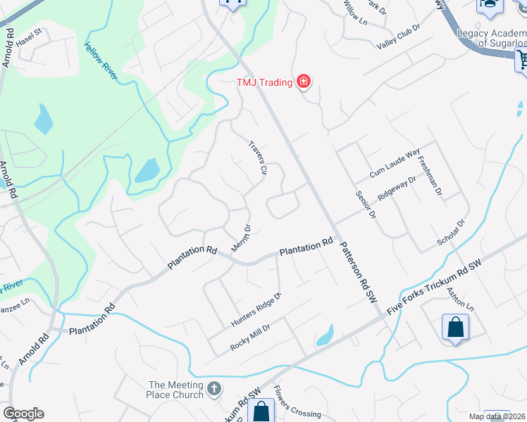 map of restaurants, bars, coffee shops, grocery stores, and more near 1905 Skidmore Circle in Lawrenceville