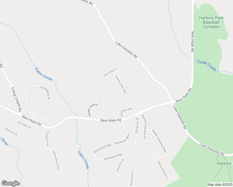 map of restaurants, bars, coffee shops, grocery stores, and more near 2079 Glen Hope Terrace in Dacula