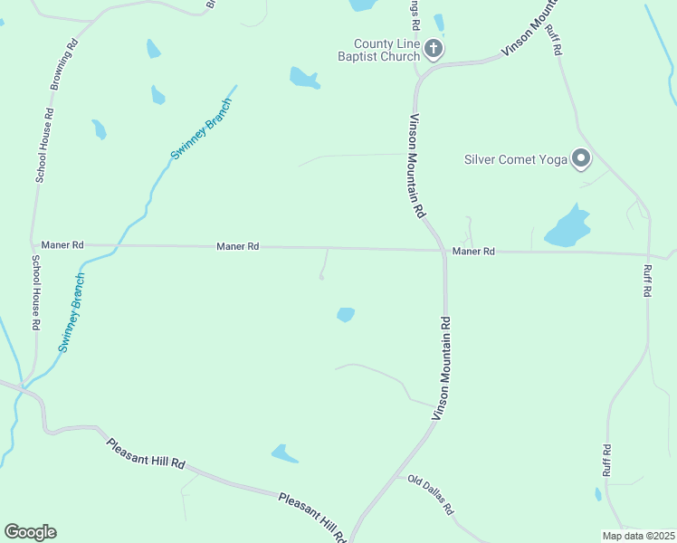 map of restaurants, bars, coffee shops, grocery stores, and more near 447 Maner Road in Rockmart