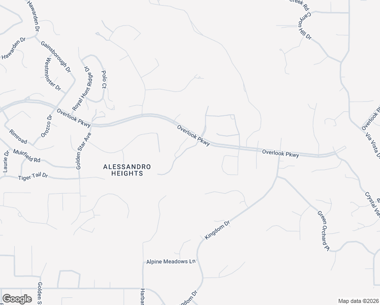 map of restaurants, bars, coffee shops, grocery stores, and more near 7420 Via Montecito Court in Riverside