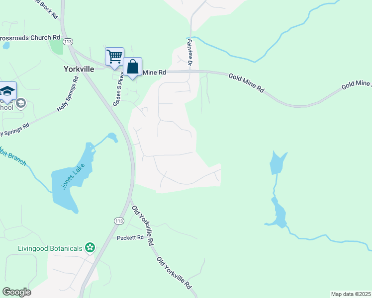 map of restaurants, bars, coffee shops, grocery stores, and more near 401 Farm Brook Lane in Dallas
