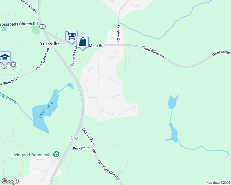 map of restaurants, bars, coffee shops, grocery stores, and more near 401 Farm Brook Lane in Dallas