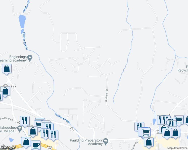 map of restaurants, bars, coffee shops, grocery stores, and more near 88 Colton Creek Court in Dallas