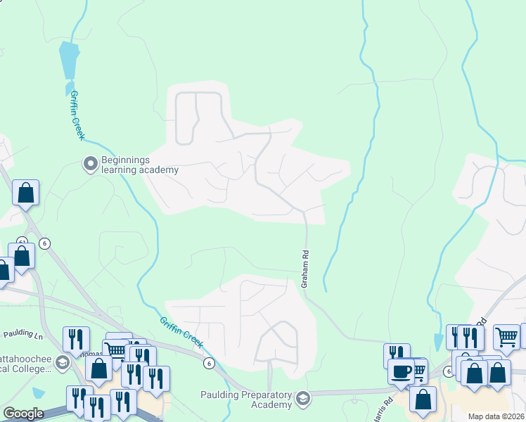map of restaurants, bars, coffee shops, grocery stores, and more near 118 Colton Creek Court in Dallas