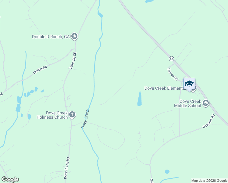 map of restaurants, bars, coffee shops, grocery stores, and more near 3362 Highland Park Way in Statham