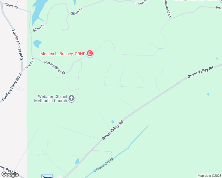 map of restaurants, bars, coffee shops, grocery stores, and more near 206 Meadow Creek Road in Gadsden