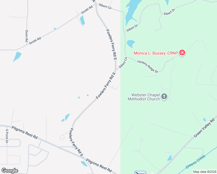 map of restaurants, bars, coffee shops, grocery stores, and more near 2215 Fowlers Ferry Road South in Gadsden