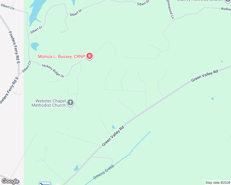 map of restaurants, bars, coffee shops, grocery stores, and more near 206 Meadow Creek Road in Gadsden