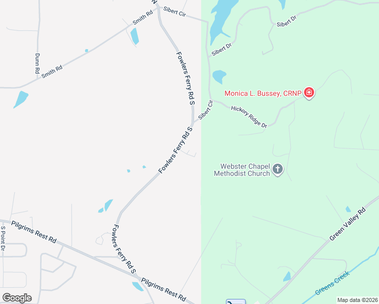 map of restaurants, bars, coffee shops, grocery stores, and more near 2253 Fowlers Ferry Road South in Gadsden