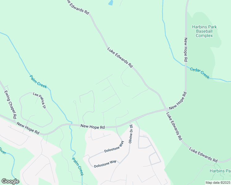 map of restaurants, bars, coffee shops, grocery stores, and more near Amberly Glen Way in Gwinnett County
