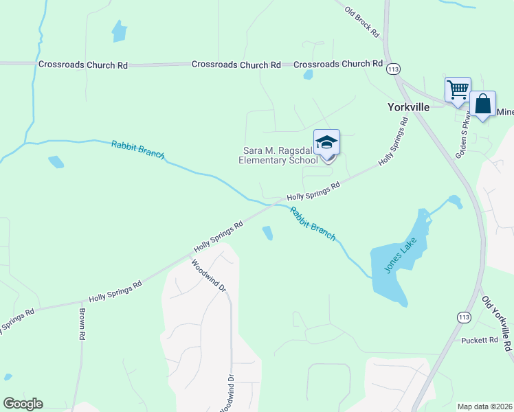 map of restaurants, bars, coffee shops, grocery stores, and more near 706 Holly Springs Road in Rockmart