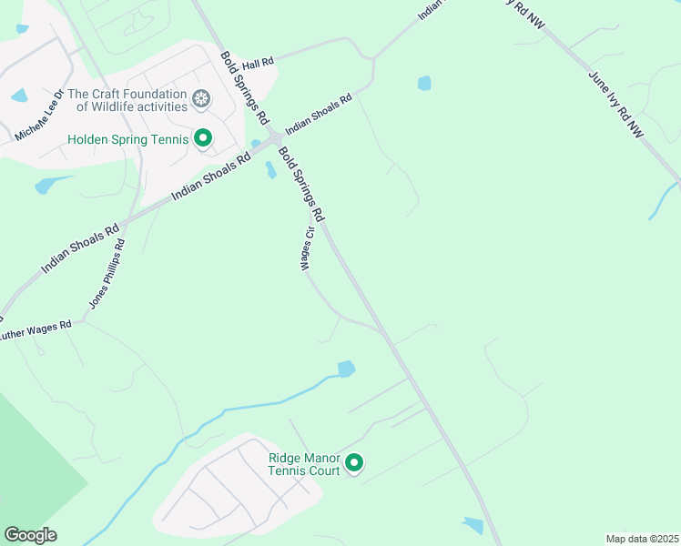 map of restaurants, bars, coffee shops, grocery stores, and more near 3205 Bold Springs Road in Dacula