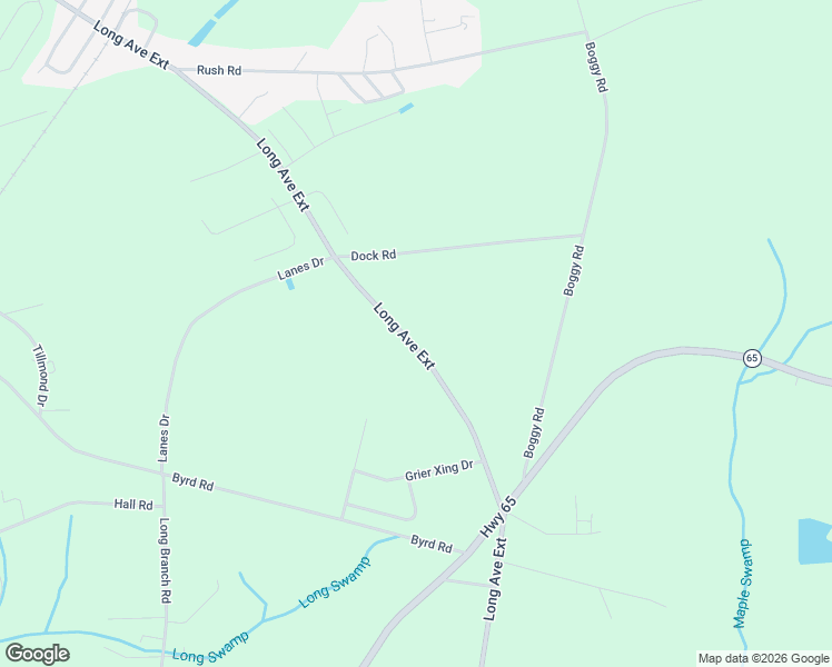 map of restaurants, bars, coffee shops, grocery stores, and more near 4566 Long Avenue Extension in Conway