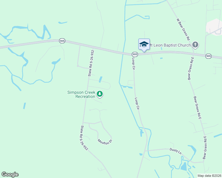 map of restaurants, bars, coffee shops, grocery stores, and more near 1300 Loop Circle in Longs