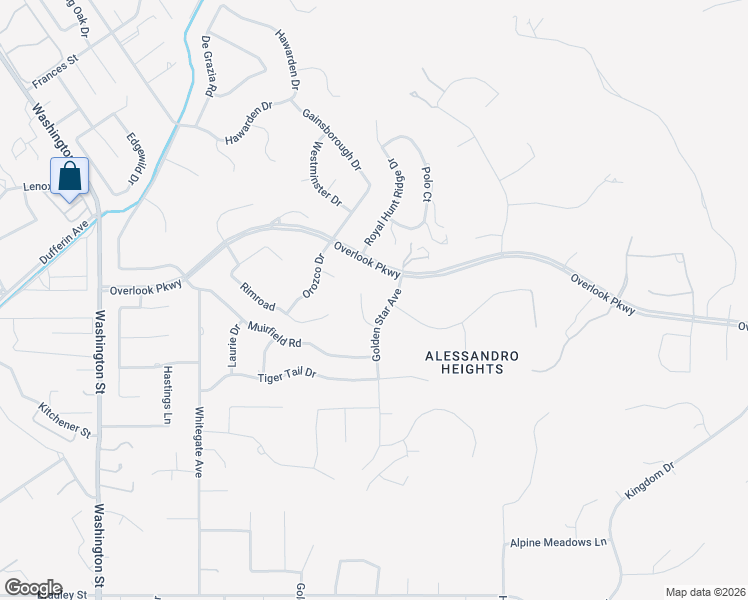 map of restaurants, bars, coffee shops, grocery stores, and more near 7252 Boice Lane in Riverside