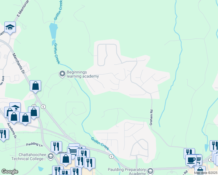 map of restaurants, bars, coffee shops, grocery stores, and more near 223 Remington Court in Dallas