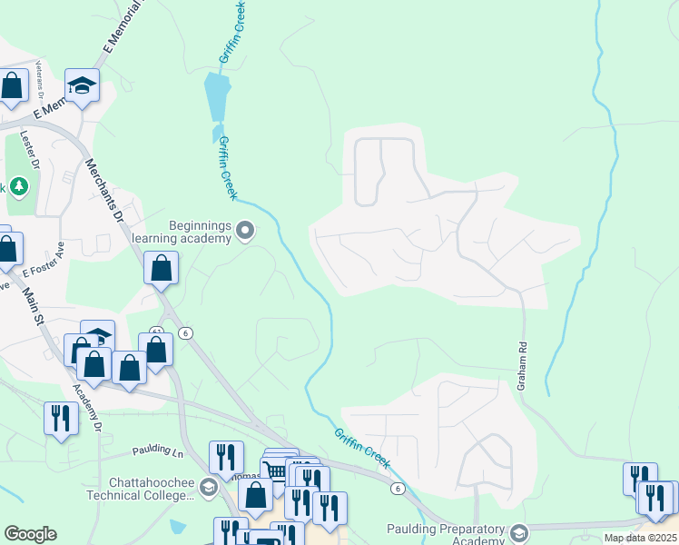 map of restaurants, bars, coffee shops, grocery stores, and more near 115 Hunter Place in Dallas