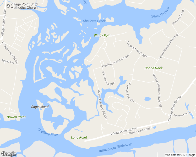 map of restaurants, bars, coffee shops, grocery stores, and more near 1838 Russell Hewett Road Southwest in Brunswick