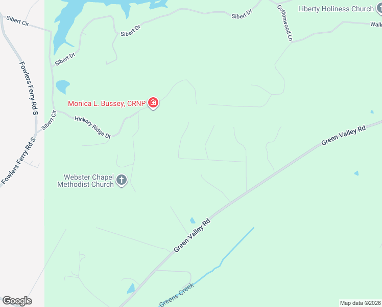 map of restaurants, bars, coffee shops, grocery stores, and more near 206 Meadow Creek Road in Gadsden