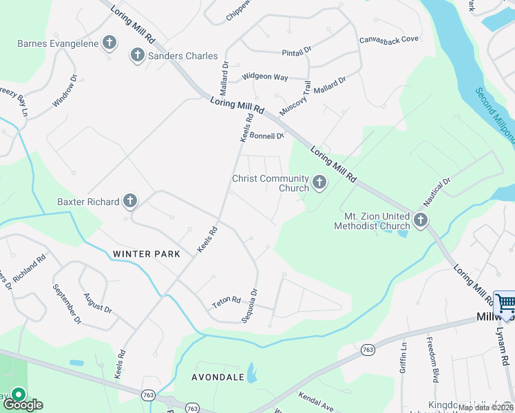 map of restaurants, bars, coffee shops, grocery stores, and more near 10 Yosemite Circle in Sumter