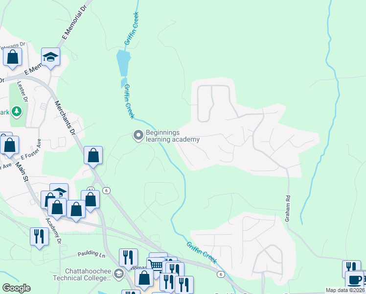 map of restaurants, bars, coffee shops, grocery stores, and more near 105 Hunter Place in Dallas