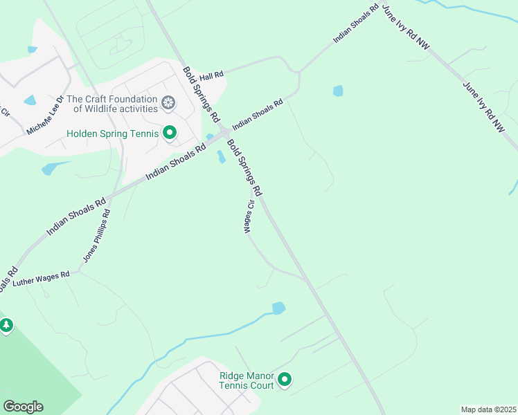 map of restaurants, bars, coffee shops, grocery stores, and more near 3205 Bold Springs Road in Dacula