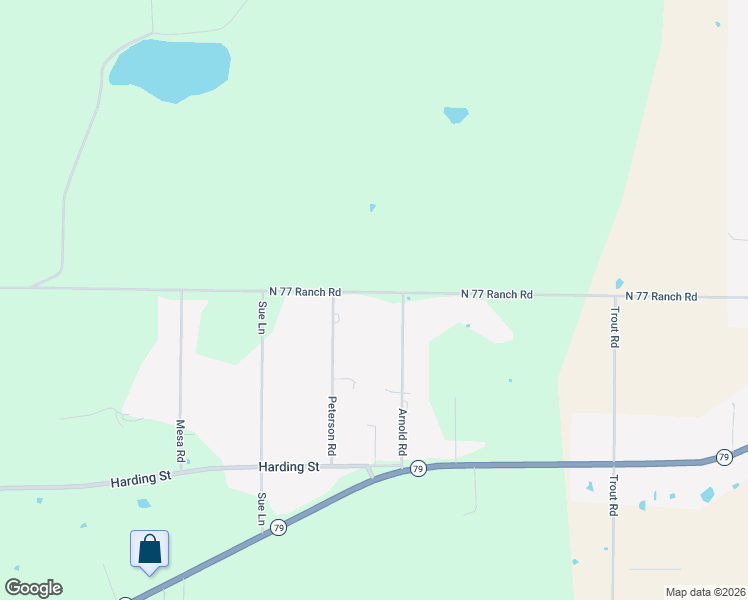 map of restaurants, bars, coffee shops, grocery stores, and more near 474 North 77 Ranch Road in Wichita Falls
