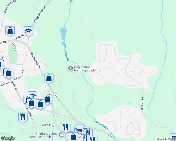 map of restaurants, bars, coffee shops, grocery stores, and more near 101 Browning Way in Dallas