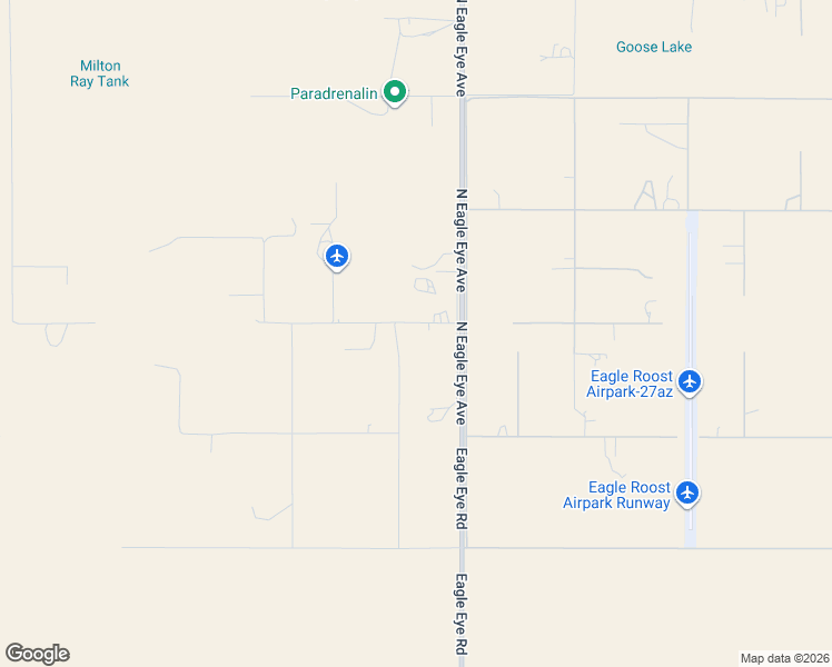 map of restaurants, bars, coffee shops, grocery stores, and more near 51539 West Donald Drive in Aguila