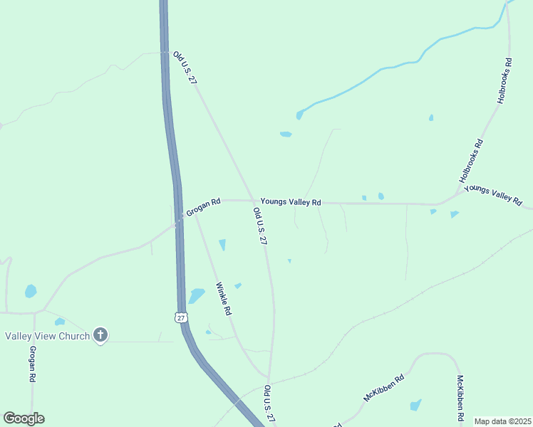 map of restaurants, bars, coffee shops, grocery stores, and more near 4409 Buchanan Highway in Buchanan