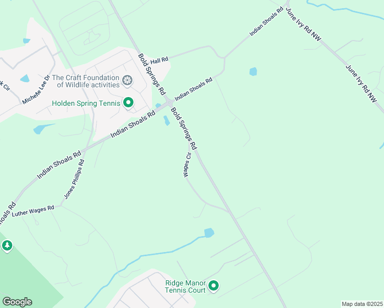 map of restaurants, bars, coffee shops, grocery stores, and more near 3203 Bold Springs Road in Dacula
