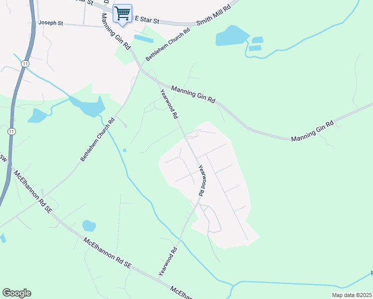 map of restaurants, bars, coffee shops, grocery stores, and more near 303 Carly Court in Bethlehem