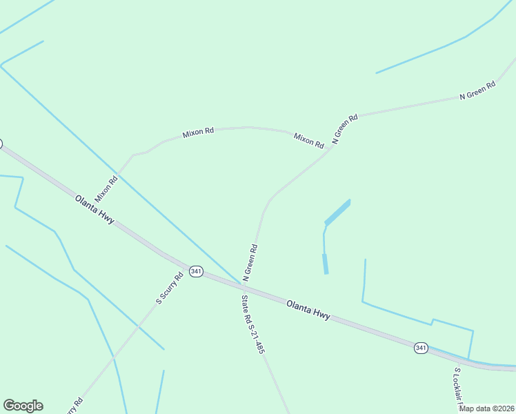 map of restaurants, bars, coffee shops, grocery stores, and more near 305 North Green Road in Lake City