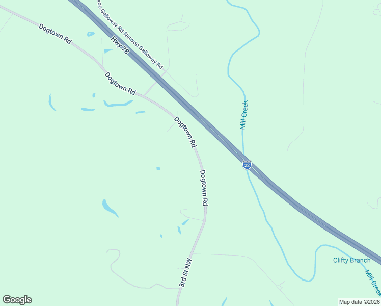 map of restaurants, bars, coffee shops, grocery stores, and more near 2487-2875 Dogtown Road in Carbon Hill