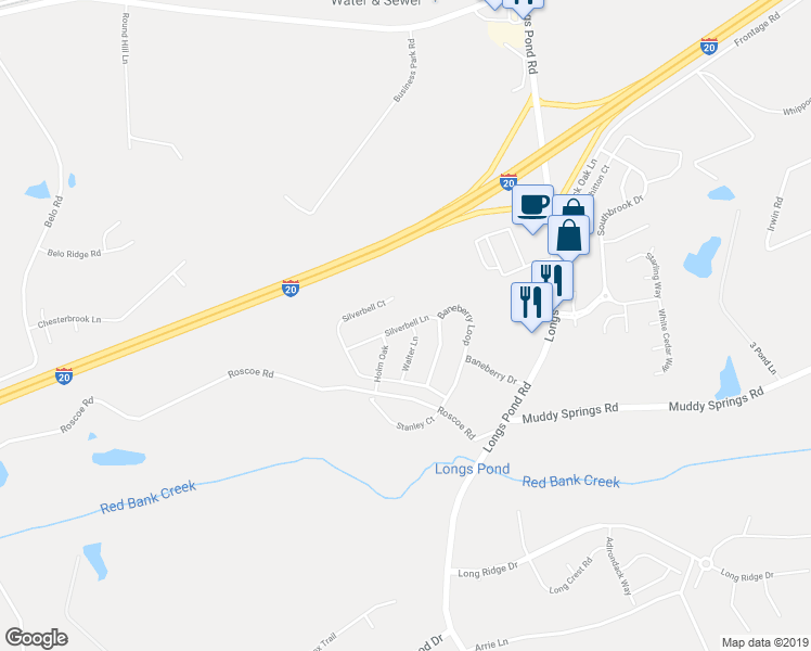 map of restaurants, bars, coffee shops, grocery stores, and more near 212 Silverbell Lane in Lexington