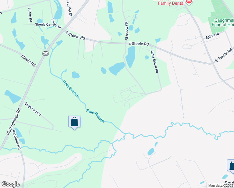 map of restaurants, bars, coffee shops, grocery stores, and more near 2091 Sams Elbow Road in West Columbia