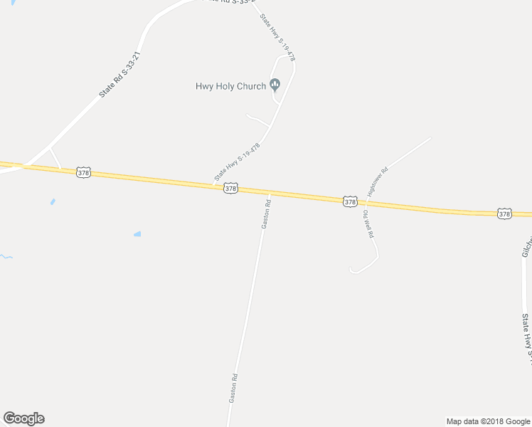 map of restaurants, bars, coffee shops, grocery stores, and more near 10 Gaston Road in McCormick