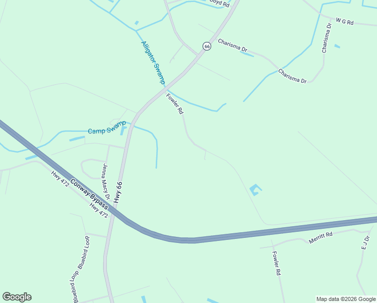 map of restaurants, bars, coffee shops, grocery stores, and more near 883 Fowler Road in Conway