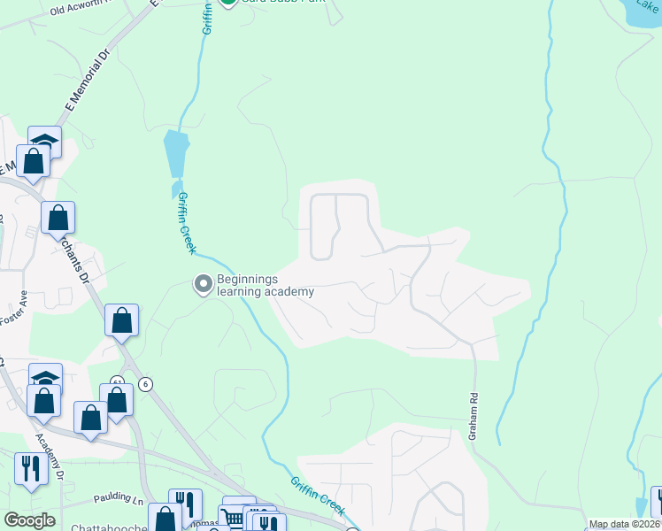 map of restaurants, bars, coffee shops, grocery stores, and more near 562 Cottonwood Loop in Dallas