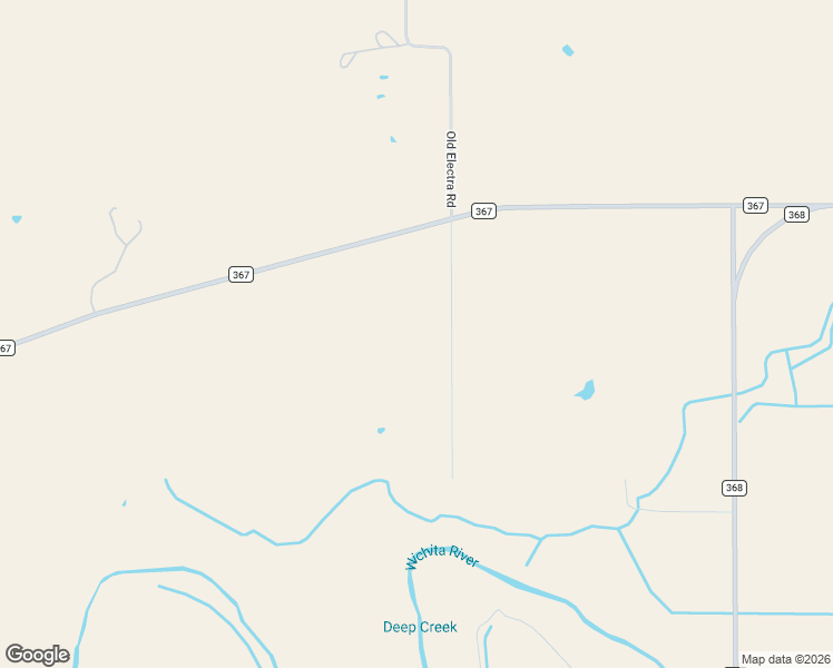 map of restaurants, bars, coffee shops, grocery stores, and more near 2588 Weetu Road in Iowa Park