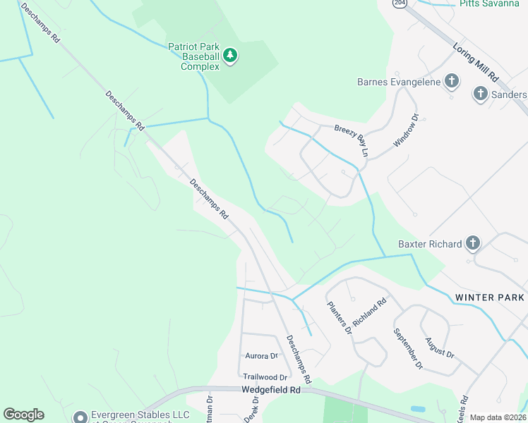 map of restaurants, bars, coffee shops, grocery stores, and more near 315 Trillium Lane in Sumter