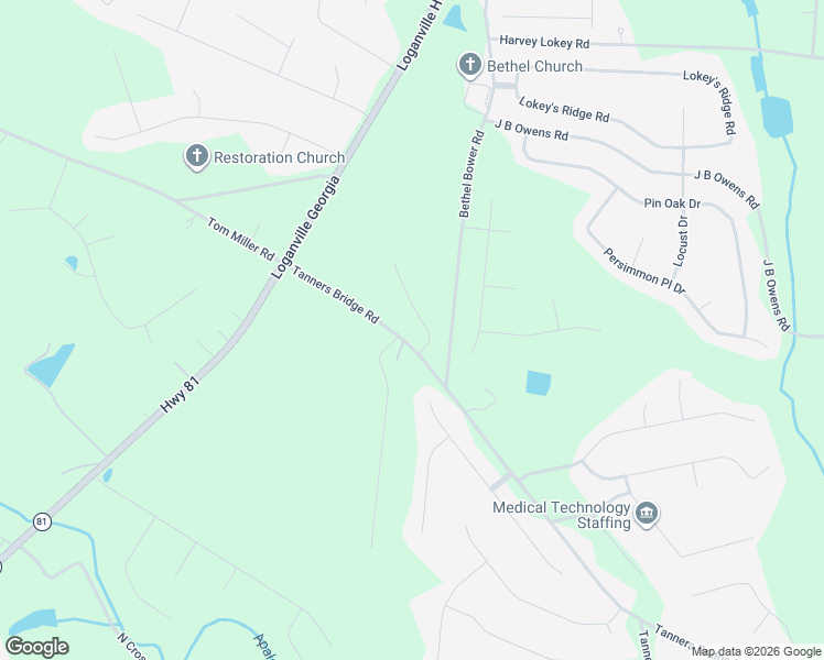 map of restaurants, bars, coffee shops, grocery stores, and more near 641 Tanners Bridge Road in Bethlehem