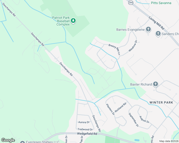 map of restaurants, bars, coffee shops, grocery stores, and more near 705 Breezybay Lane in Sumter