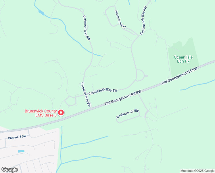 map of restaurants, bars, coffee shops, grocery stores, and more near 6193 Castlebrook Way Southwest in Ocean Isle Beach