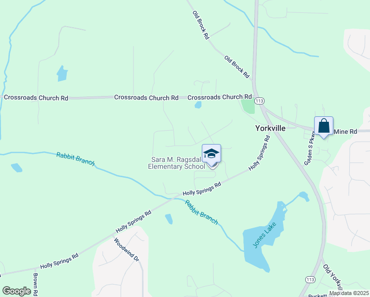 map of restaurants, bars, coffee shops, grocery stores, and more near 295 Benjamin Drive in Rockmart