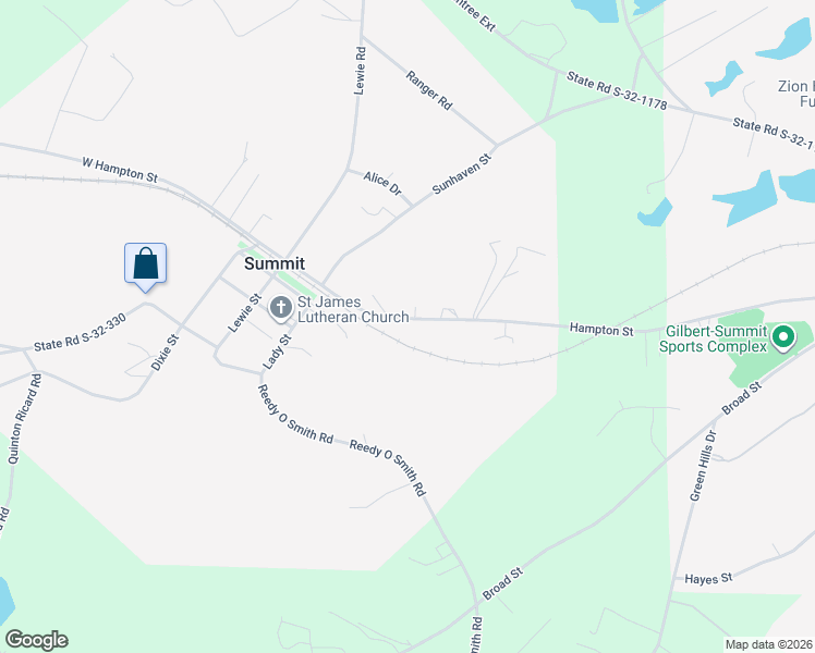 map of restaurants, bars, coffee shops, grocery stores, and more near 168 West Hampton Street in Summit